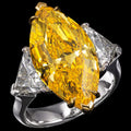 The Vivid Dream Fancy Yellow color Ring