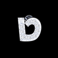 Bold Pave Round & Baguette Diamond Cluster Stud Earrings in White Gold
