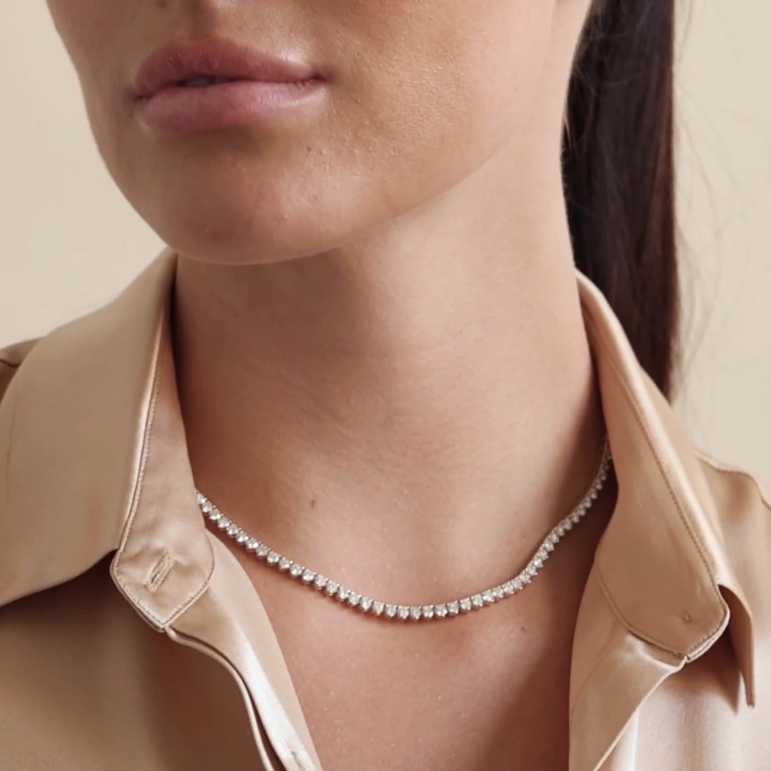 Diamond Tennis Necklace