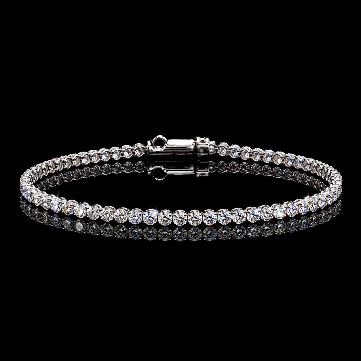 Dan Mor La Petite Diamond Tennis Bracelet