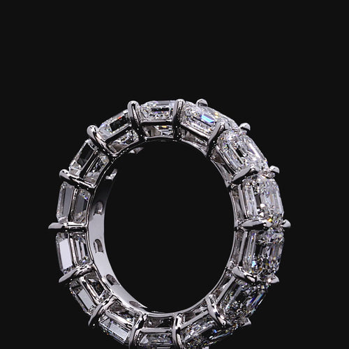Dan Mor Olivia Asscher Eternity Band
