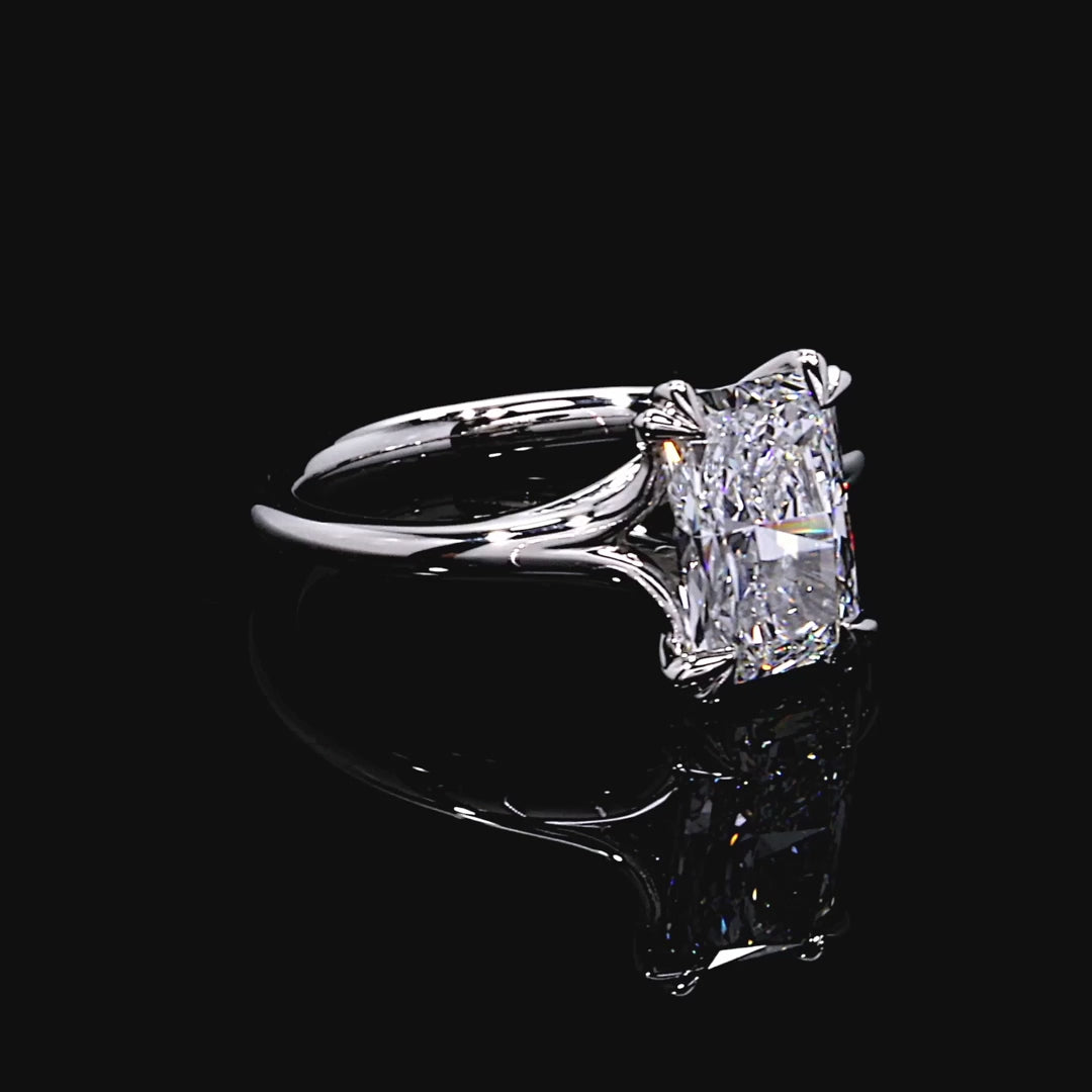 SOLITARIE LAB DIAMOND ENGAGEMENT RING