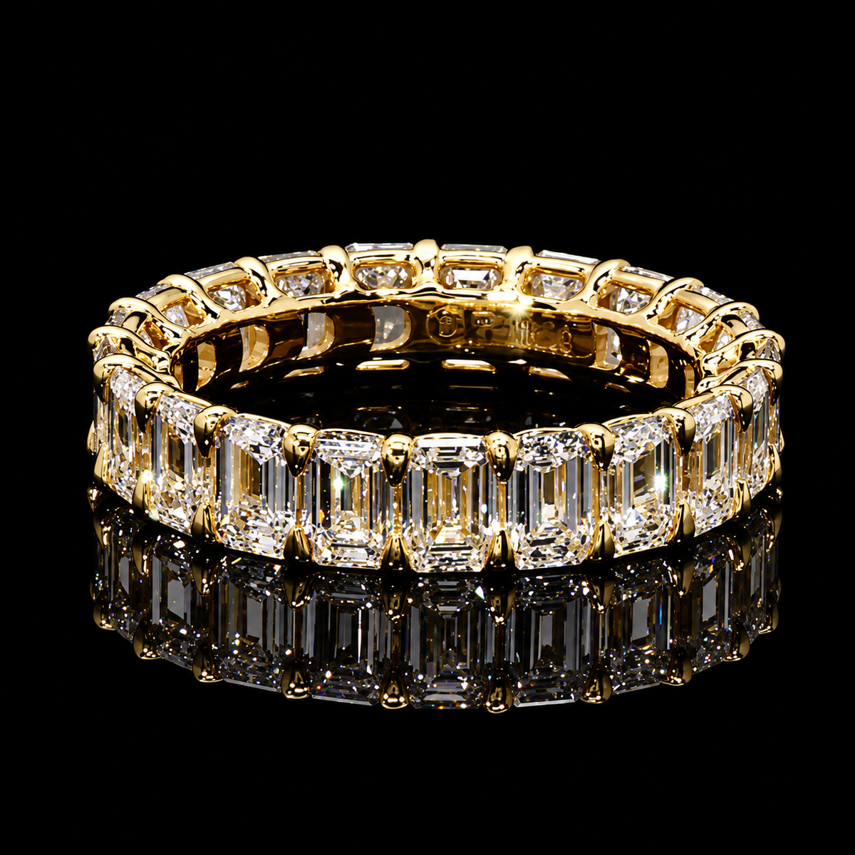 Emerald Eternity Band