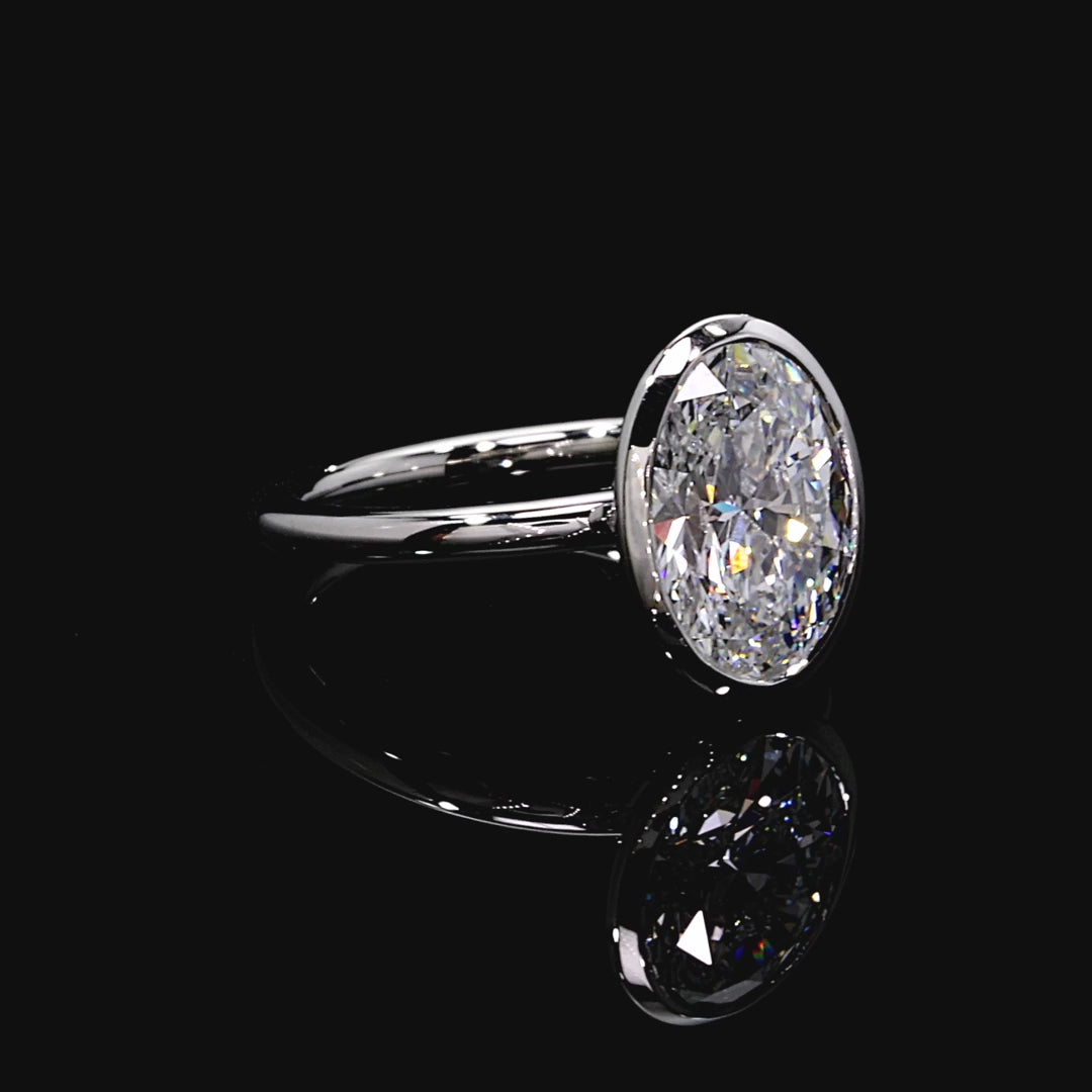 Oval Bezel Ring