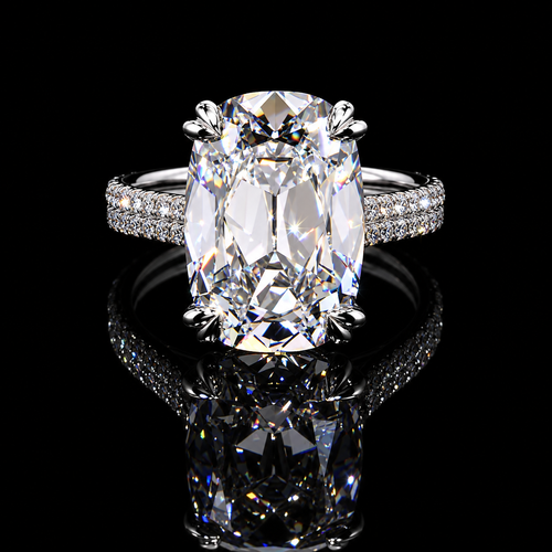 CUSHION CUT LAB DIAMOND DAN MOR