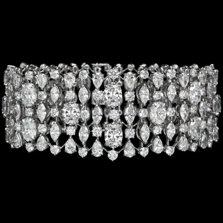 200 MIXED CUT DIAMOND BRACELET