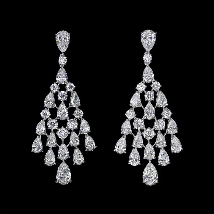 12.97 CT SHAPE AND ROUND BRILLIANT, PEAR SHAPE (D-G, VVS1-VS2) RADIANT