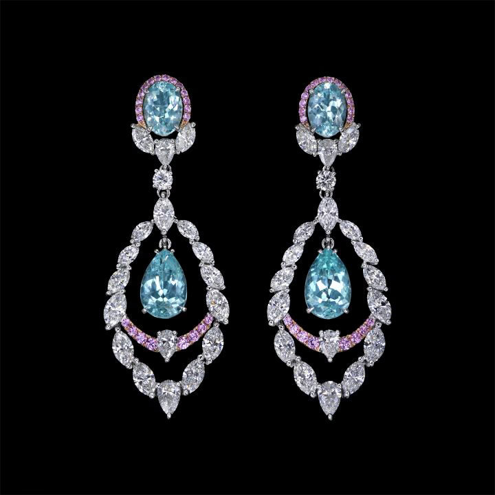 Enchanted Ocean Mirror Earrings