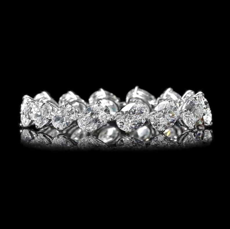 Oval Cut Diamond Tennis Bracelet