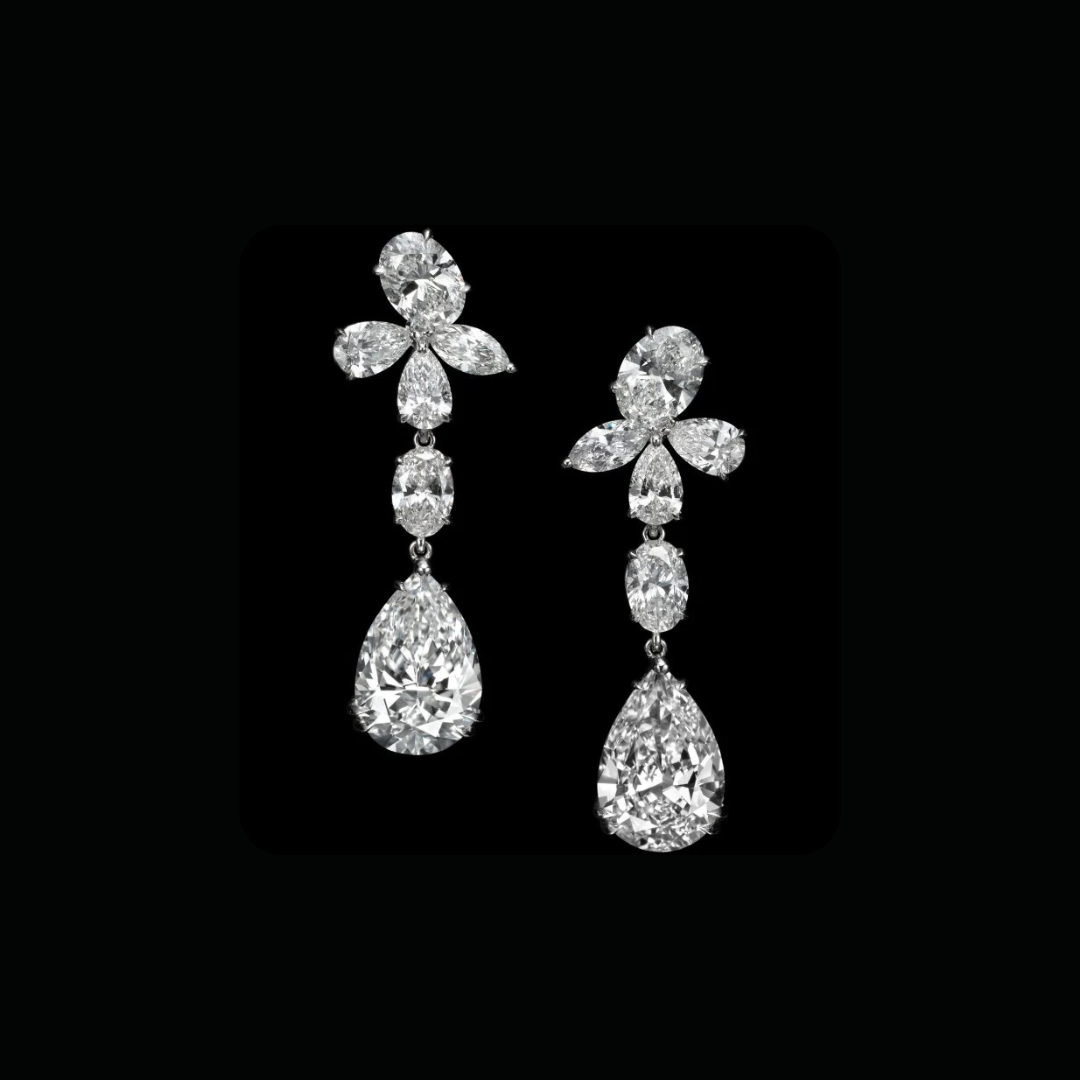 PEAR OVAL MARQUISE SHAPED DIAMONDS D COLOR OVER 16 CARATS
