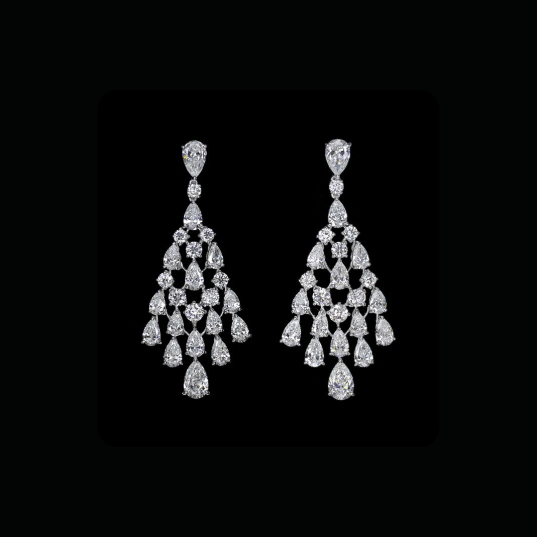 12.97 CT SHAPE AND ROUND BRILLIANT, PEAR SHAPE (D-G, VVS1-VS2) RADIANT