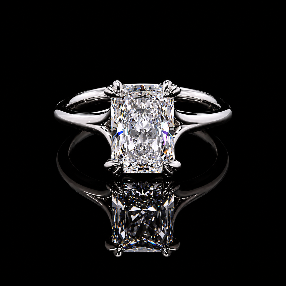 SOLITARIE LAB DIAMOND ENGAGEMENT RING